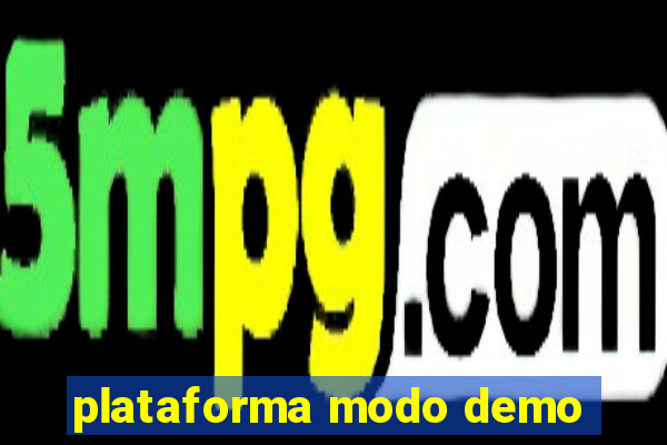 plataforma modo demo